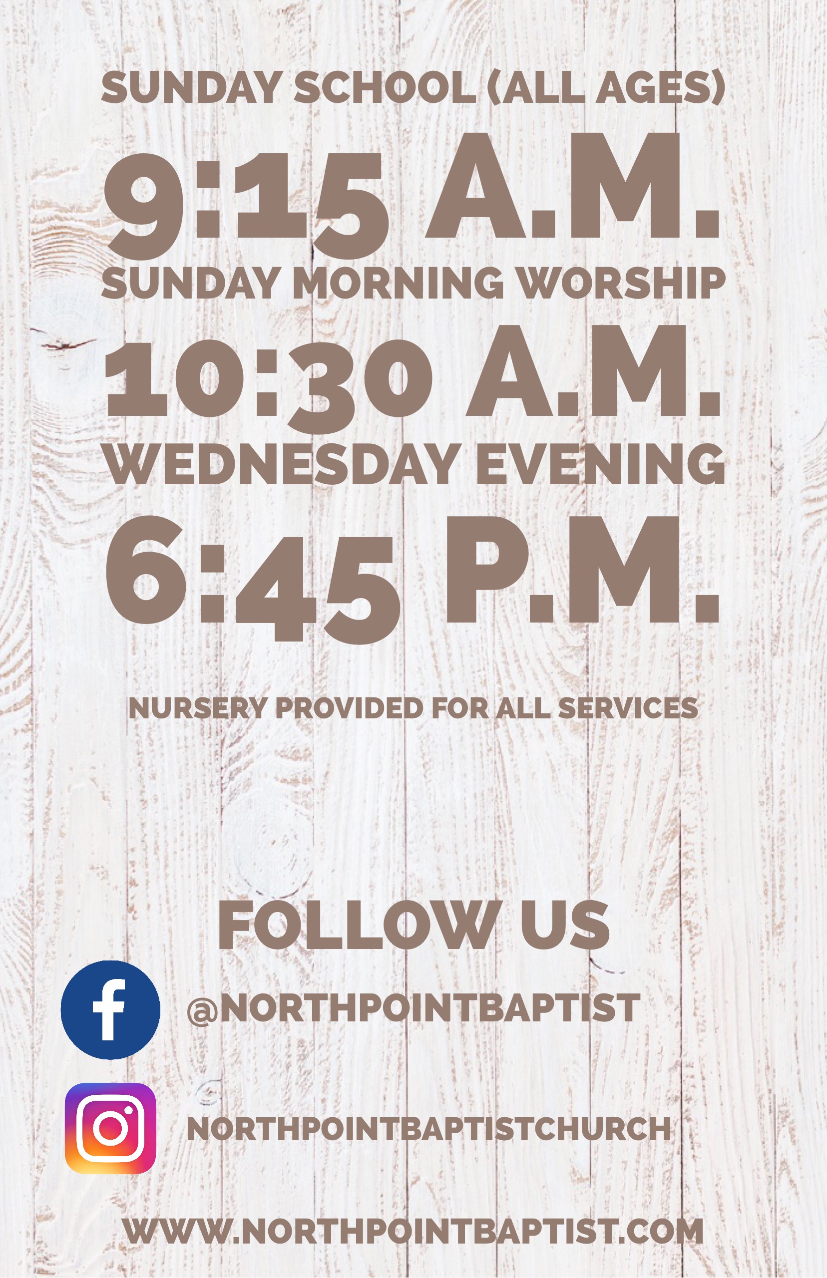 Home North Point Baptist Church