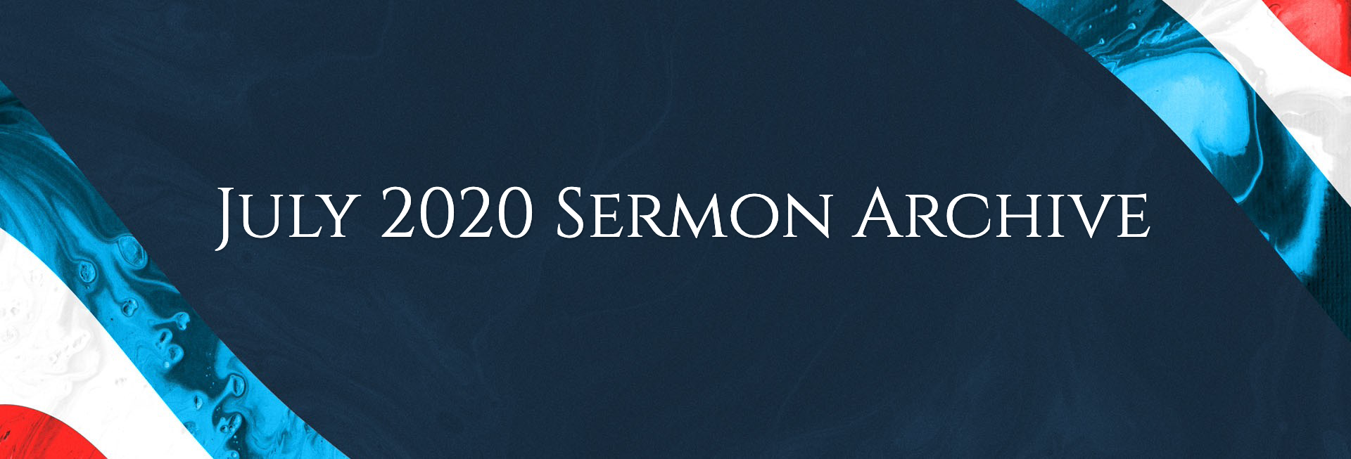 Independence Day Freedom Church Website Graphic